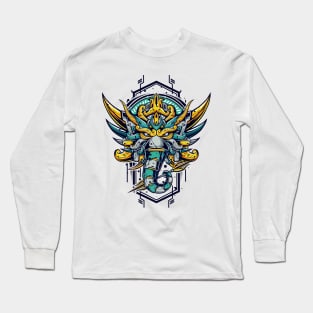 elephant machine Long Sleeve T-Shirt